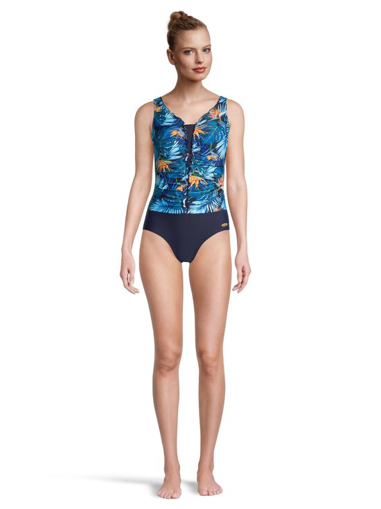 Damella - Palm Leaves Jennifer peldkostīms - 020 NAVY - photo 2 Damella - Palm Leaves Jennifer peldkostīms - 020 NAVY | Stockmann - photo 2