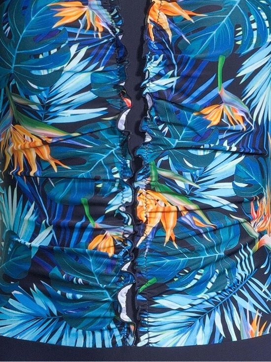 Damella - Palm Leaves Jennifer peldkostīms - 020 NAVY - photo 4 Damella - Palm Leaves Jennifer peldkostīms - 020 NAVY | Stockmann - photo 4