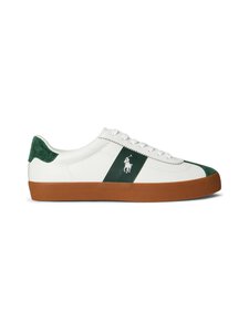 Polo Ralph Lauren - Tennised Court Low Top Lace - DECKWASH WHITE/FOREST | Stockmann