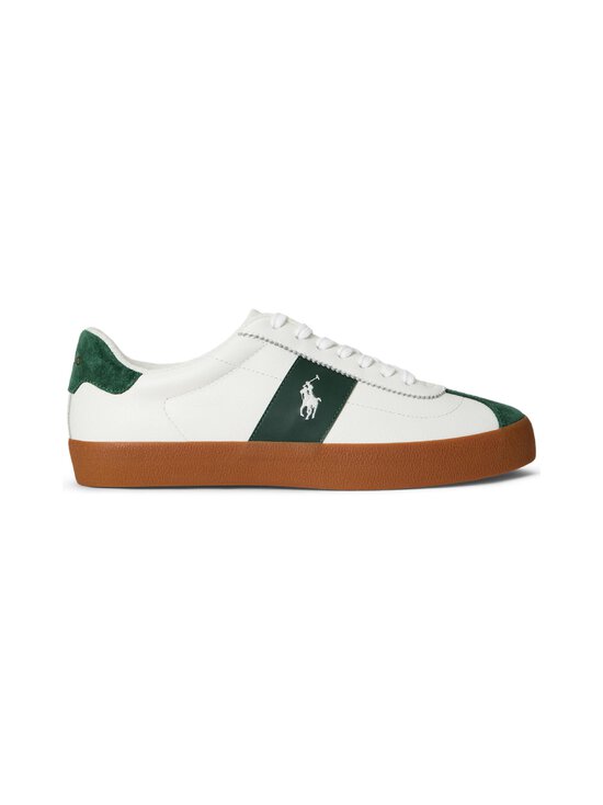 Polo Ralph Lauren - Tennised Court Low Top Lace - DECKWASH WHITE/FOREST | Stockmann - photo 1
