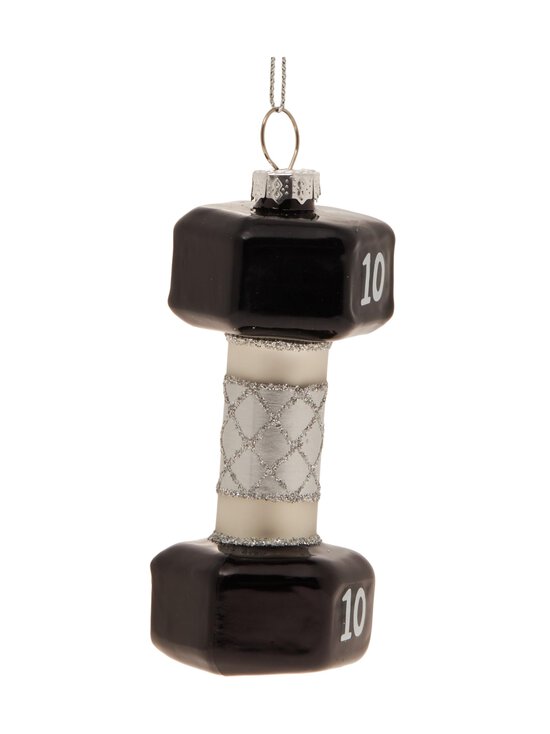 Casa Stockmann - Jõuluehe Dumbbell 9,3 cm - BLACK/SILVER | Stockmann - photo 2