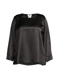 Marina Rinaldi - Faraday-silkkisatiinipusero - 013 MARRONE FUMO | Stockmann