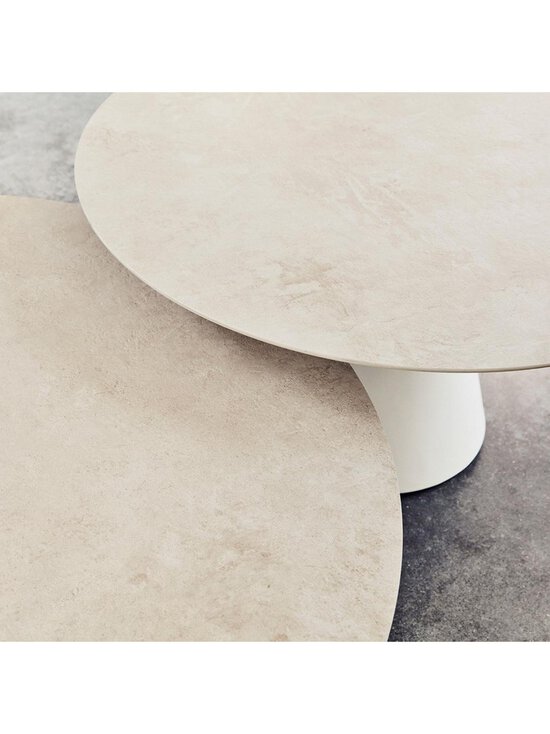 BoConcept - Madrid-sohvapöytä valkoinen / tuhkanharmaa keramiikka ⌀ 80 cm - BEIGE | Stockmann - photo 2
