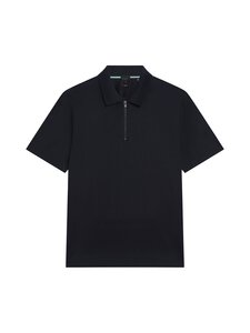 Ted Baker London - Polosärk Zorin Herringbone Panel Zip - NAVY | Stockmann