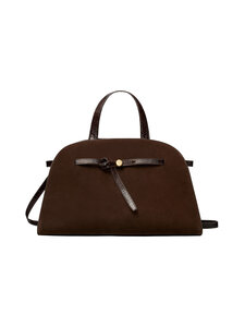 Tory Burch - Kott  Romy Suede Bauletto - 201 DARK COCOA | Stockmann