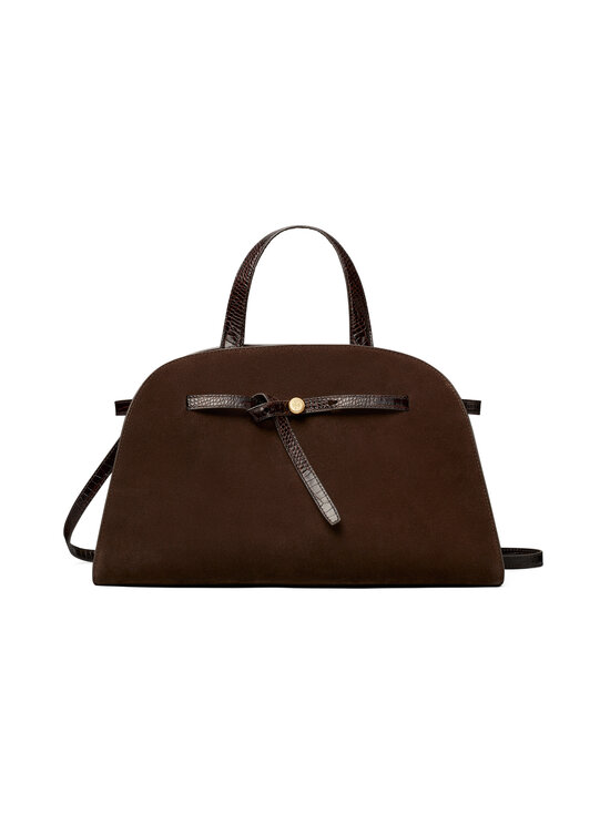 Tory Burch - Kott  Romy Suede Bauletto - 201 DARK COCOA | Stockmann - photo 1