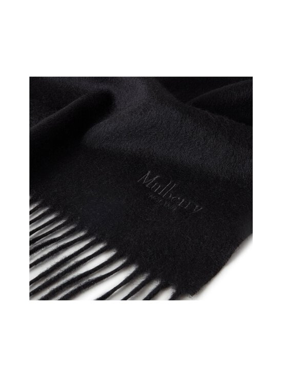 Mulberry - Kašmiirvillast sall, 30 x 195 cm - A100 BLACK - photo 2 Mulberry - Kašmiirvillast sall, 30 x 195 cm - A100 BLACK | Stockmann - photo 2