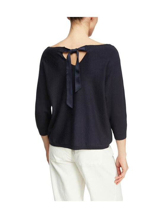 Comma - Satin Bow -neulepusero - 5976 NAVY | Stockmann - photo 4