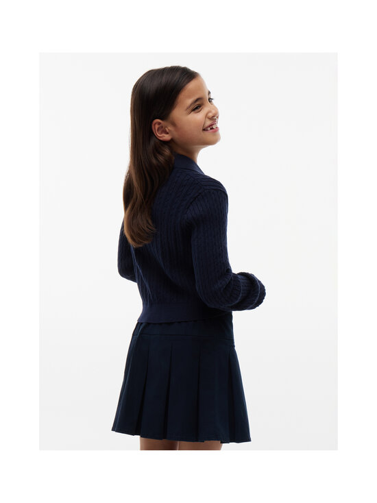 Tommy Hilfiger - Polo Collar Rib -neuletakki - C1G DARK NIGHT NAVY | Stockmann - photo 3