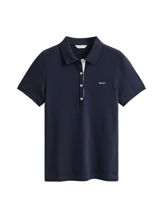 GANT - Poolosärk Slim Contrast Color - 433 EVENING BLUE | Stockmann - photo 1