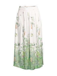 GUSTAV - Mabell midi+ -hame - 86410 PASTEL PINK W. GREEN PRINT | Stockmann