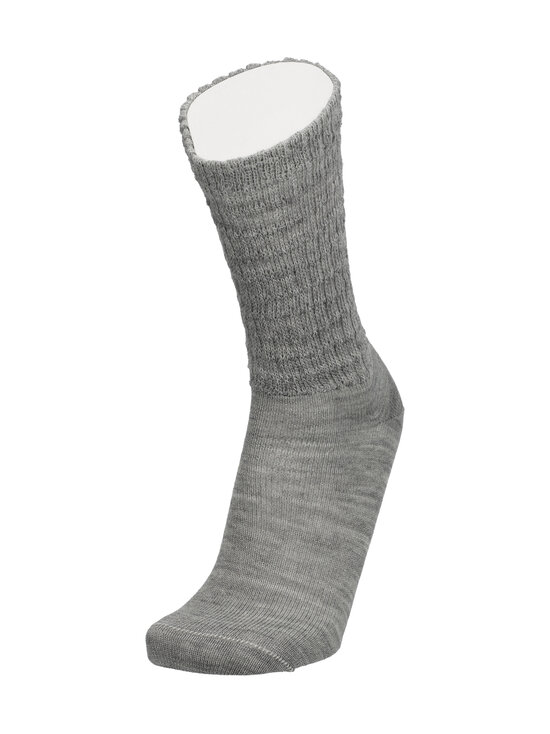 Sukkamestarit - Uska merino vilnas zeķes - LIGHT GREY MELANGE | Stockmann - photo 3