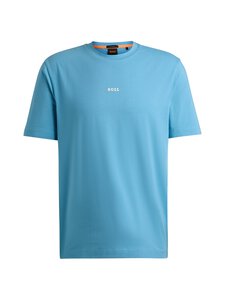 BOSS - Relaxed Stretch Cotton T-paita - 486 OPEN BLUE | Stockmann