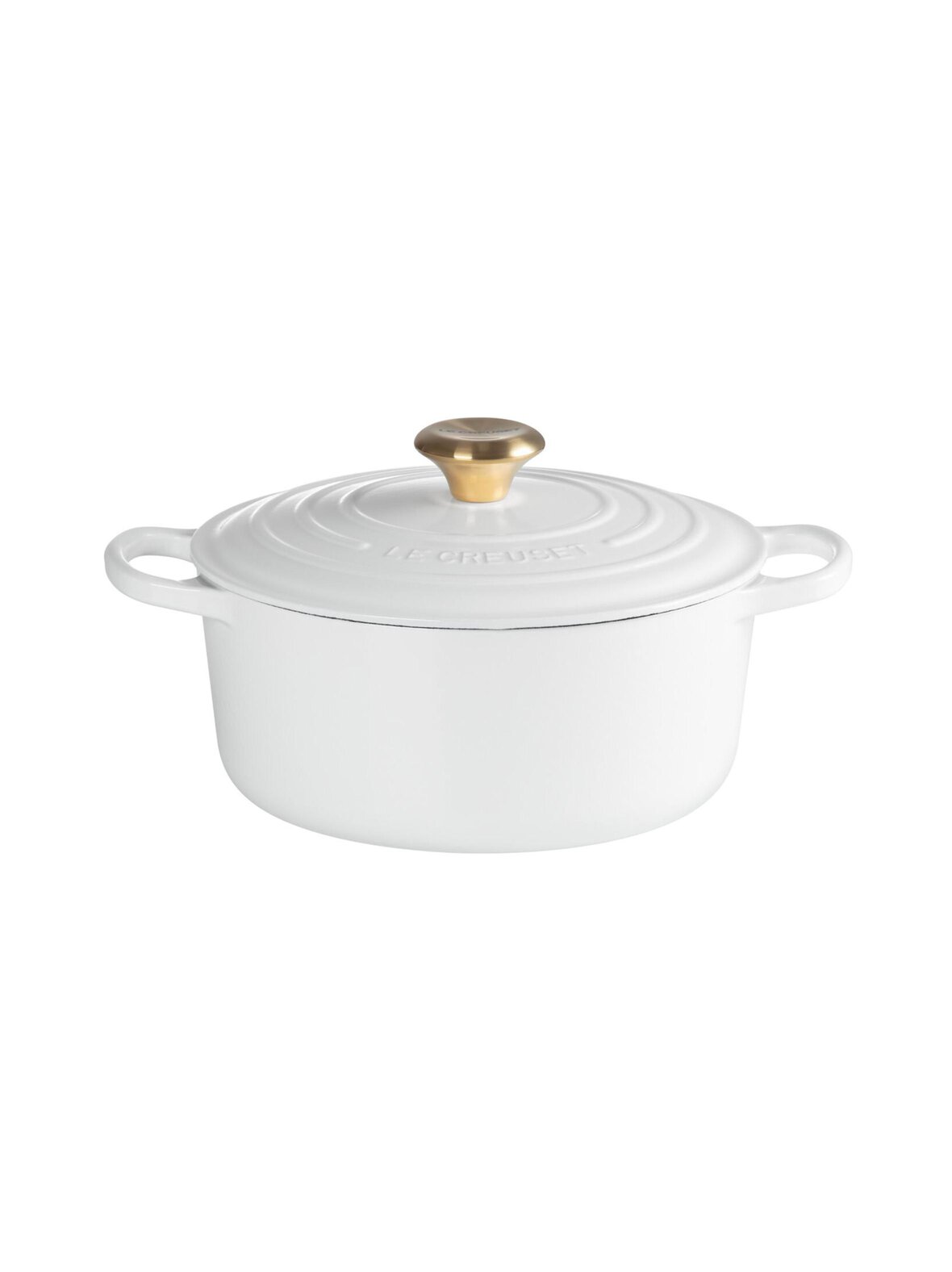 Le Creuset Signature round -valurautapata 24 cm