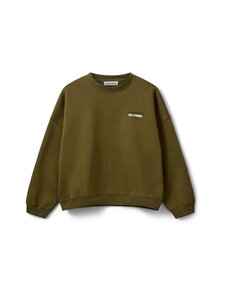 Sofie Schnoor - ParosSW Oversize -collegepaita - 3030 OLIVE GREEN | Stockmann