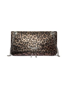 Zadig&Voltaire - Rock II Metal Leo -nahkalaukku - SILVER | Stockmann