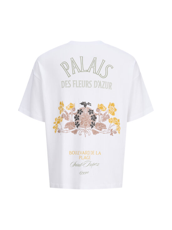 Jack & Jones - JorMenton Collage Crew Neck t-paita - BRIGHT WHITE | Stockmann - photo 2