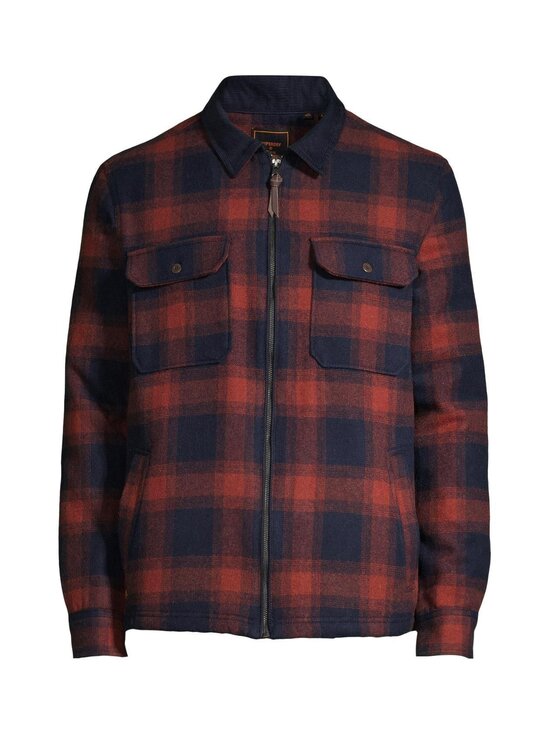 Hunting ZipThru Wool Overshirt -takki