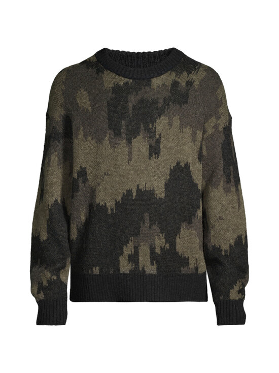J.Lindeberg - Nate Graphic Jacquard Knit -neule - M354 FOREST GREEN | Stockmann - photo 1