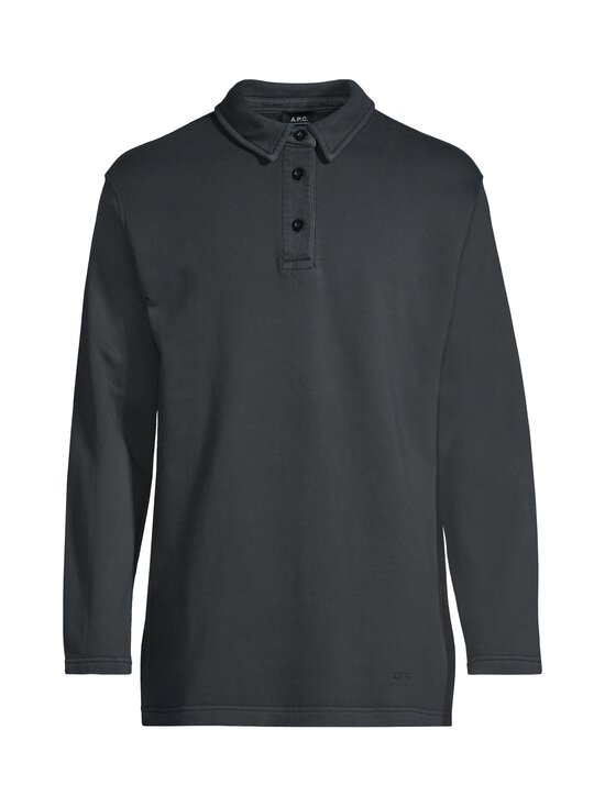 A.P.C - Pitkähihainen pikeepaita - LZZ BLACK | Stockmann - photo 1