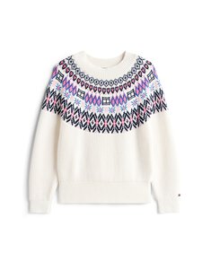 Tommy Hilfiger - Fair isle džemperis - YA8 IVORY SILK Tommy Hilfiger - Fair isle džemperis - YA8 IVORY SILK | Stockmann