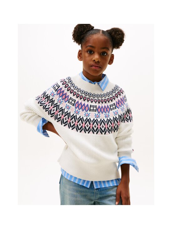 Tommy Hilfiger - Fair isle džemperis - YA8 IVORY SILK | Stockmann - photo 4