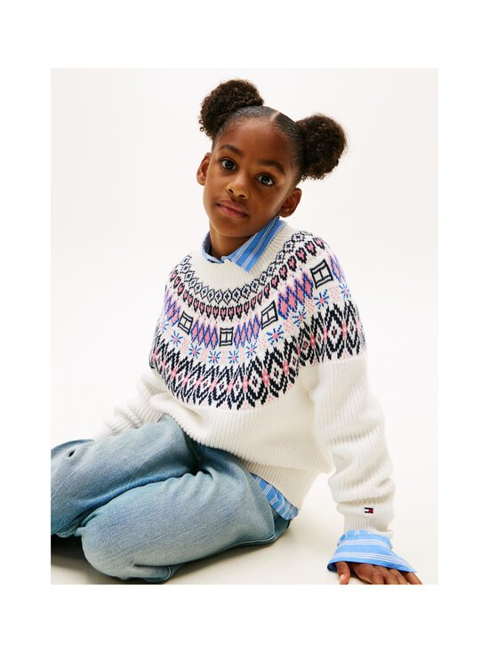 Tommy Hilfiger - Fair isle džemperis - YA8 IVORY SILK | Stockmann - photo 5