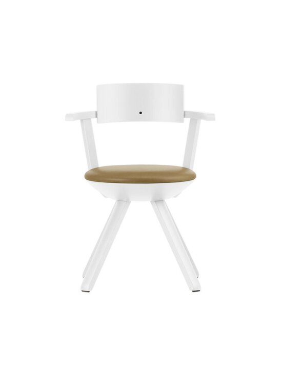 Artek - Rival-tuoli valkoinen/caramel nahka - BEIGE | Stockmann - photo 1