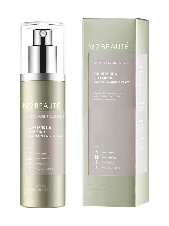 Ultra Pure Solutions Facial Nano Serum Spray Cu-Peptide + Vitamin B -kasvoseerumisuihke 75 ml