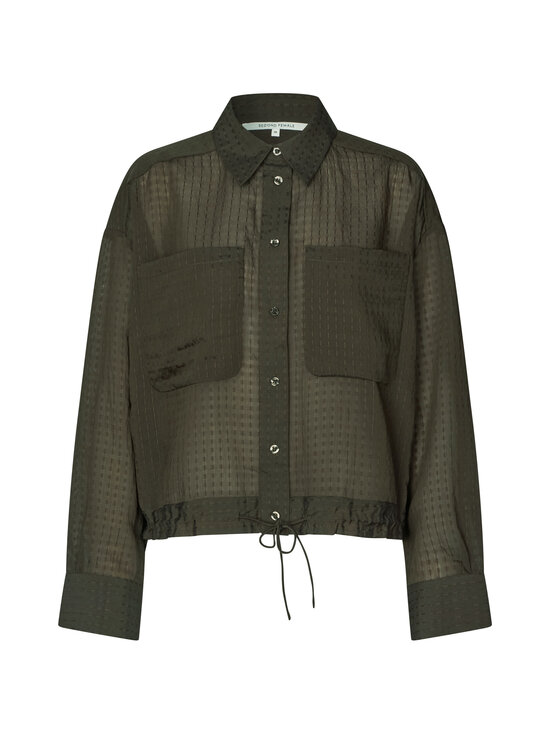 SECOND FEMALE - Valaia-paita - 8004 BLACK OLIVE | Stockmann - photo 1
