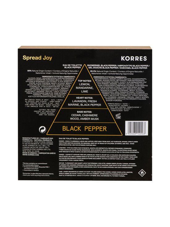 Korres - Black Pepper -lahjapakkaus - NOCOL | Stockmann - photo 4