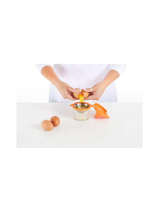 Lékué - Egg Poacher -uppomunakeitin - ORANGE | Stockmann - photo 4