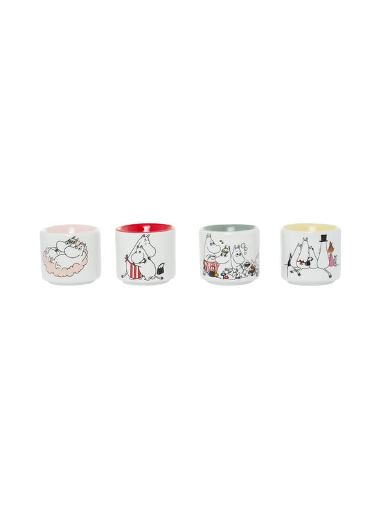 Pluto - Muumi Rakkaus -munakupit 4 kpl - MULTI | Stockmann - photo 1