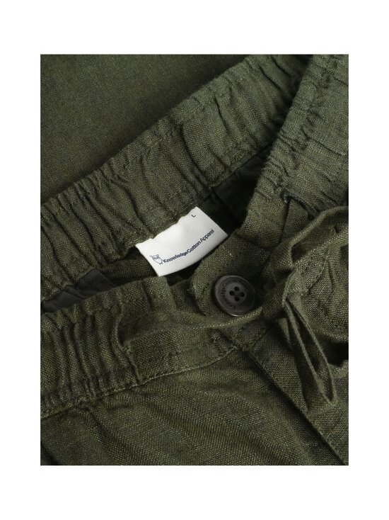 Knowledge Cotton Apparel - Lühikesed linased püksid - 1068 BURNED OLIVE - photo 3 Knowledge Cotton Apparel - Lühikesed linased püksid - 1068 BURNED OLIVE | Stockmann - photo 3