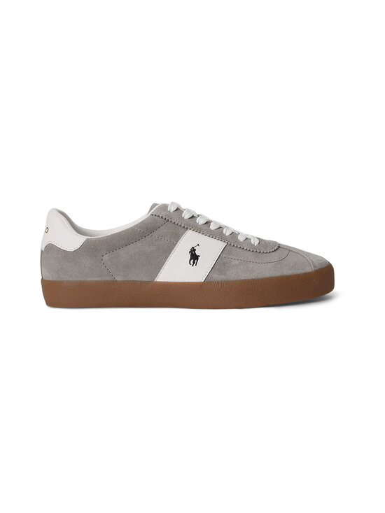 Polo Ralph Lauren - Court Vlc brīvā laika apavi - 003 EARTH GREY/DECKWASH WHITE | Stockmann - photo 1