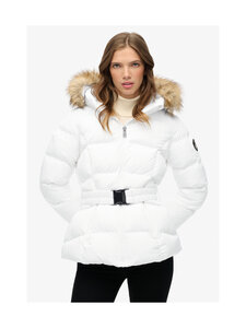 Superdry - Polsterdatud jope Fuji Belted - D2Y BRIGHT WHITE | Stockmann
