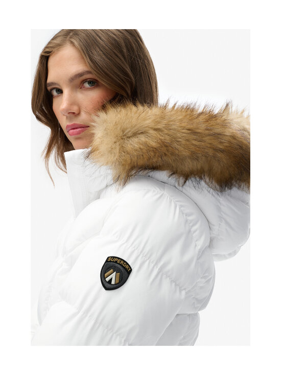 Superdry - Polsterdatud jope Fuji Belted - D2Y BRIGHT WHITE | Stockmann - photo 4