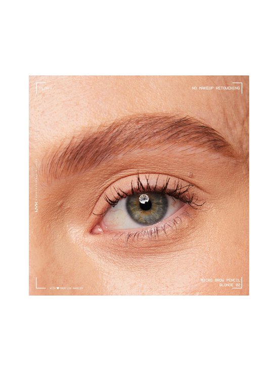 NYX Professional Makeup - Micro Brow Pencil -kulmakynä - 02 BLONDE | Stockmann - photo 4