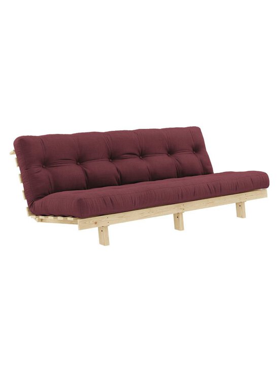 Karup - Lean-futonsohva bordeaux / mänty L 190 cm - PINK | Stockmann - photo 1