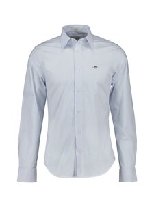 GANT - Triiksärk Slim Stretch Striped - 455 LIGHT BLUE | Stockmann