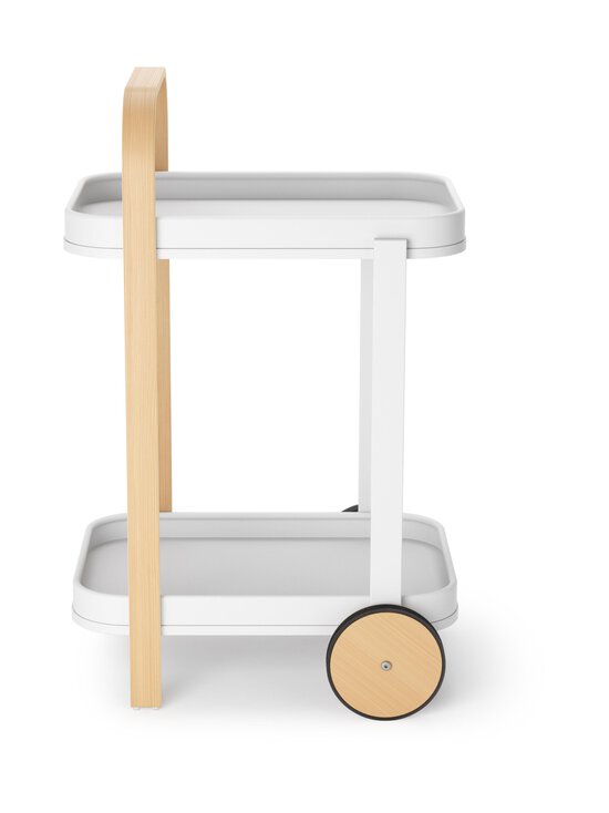 Umbra - Bellwood -tarjoiluvaunu - WHITE/NATURAL | Stockmann - photo 2