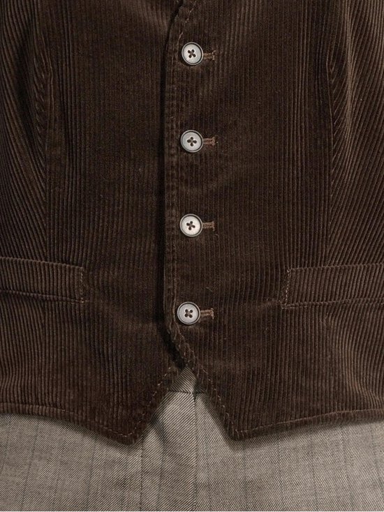 Polo Ralph Lauren - Vakosamettiliivi - BROWN - photo 4 Polo Ralph Lauren - Vakosamettiliivi - BROWN | Stockmann - photo 4