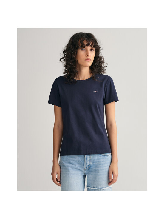 GANT - Regular Shield t-paita - 433 EVENING BLUE | Stockmann - photo 6