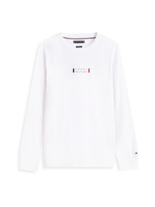 Tommy Hilfiger - Brand Love trikotāžas krekls - YBR WHITE | Stockmann