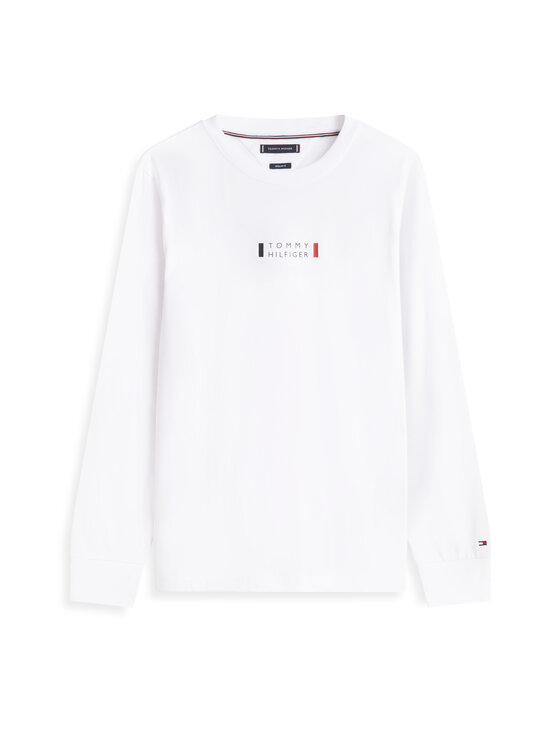 Tommy Hilfiger - Brand Love trikotāžas krekls - YBR WHITE | Stockmann - photo 1