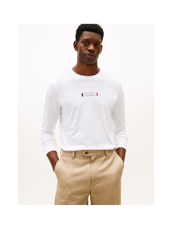 Tommy Hilfiger - Brand Love trikotāžas krekls - YBR WHITE | Stockmann - photo 3