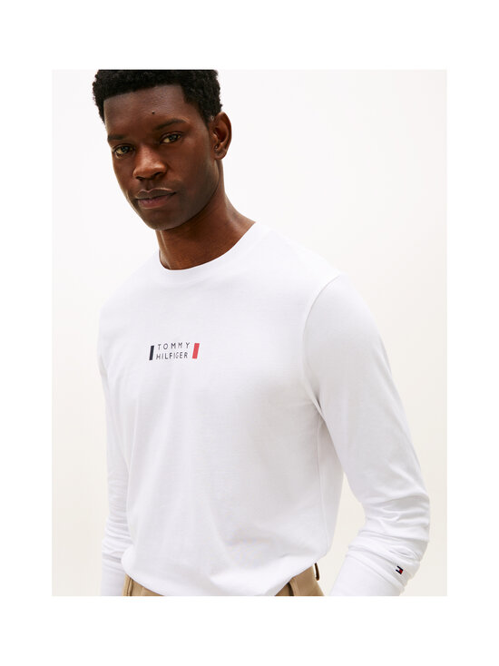Tommy Hilfiger - Brand Love trikotāžas krekls - YBR WHITE | Stockmann - photo 4