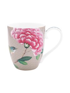 PIP Studio - Blushing Birds -muki 450 ml - KHAKI PIP Studio - Blushing Birds -muki 450 ml - KHAKI | Stockmann