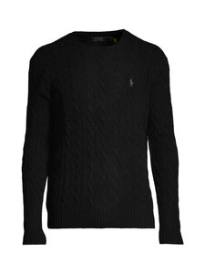 Polo Ralph Lauren - Palmikkoneule kashmirsekoitteesta - POLO BLACK | Stockmann