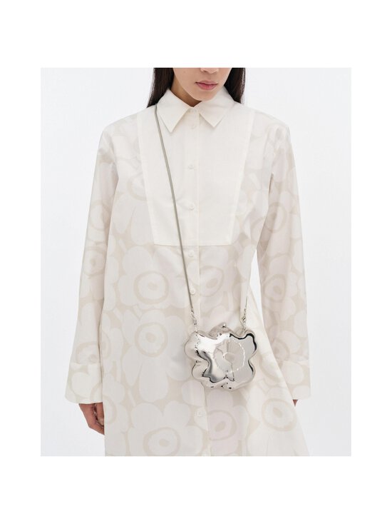 Marimekko - Kimmellys Unikko -käsilaukku - 080 SILVER | Stockmann - photo 4